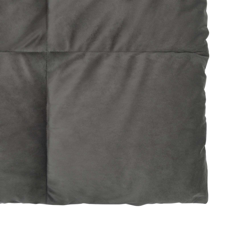 Letni Kołdra Kwiłtowany Jasnoszary 200 x 220 cm Mikrofibra
