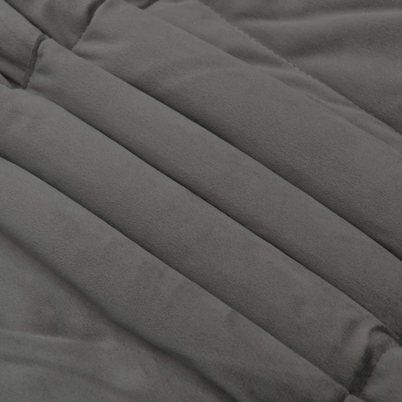 Kołdra na cały rok Jasnoszary 140 x 200 cm Mikrofibra
