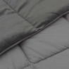Kołdra na cały rok Jasnoszary 200 x 200 cm Mikrofibra