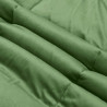 Kołdra na cały rok Kwiłtowany Zielony 200 x 220 cm Mikrofibra