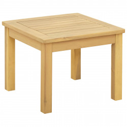 Stolik kawowy Jasna akacja 45 x 45 x 36 cm Lite Drewno Akacji