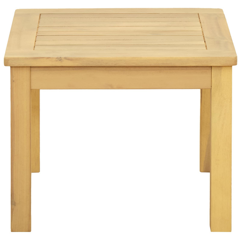 Stolik kawowy Jasna akacja 45 x 45 x 36 cm Lite Drewno Akacji
