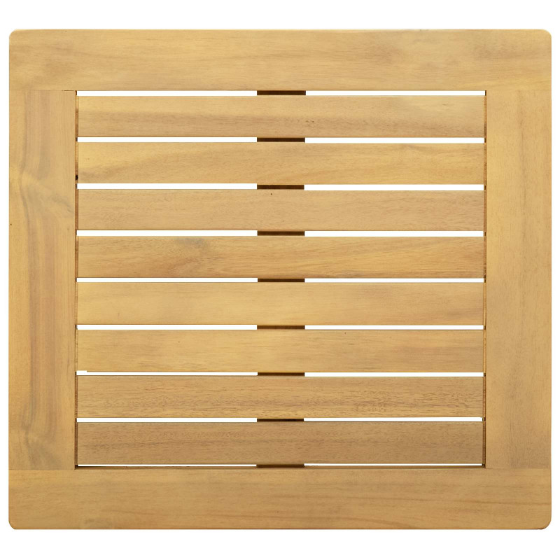 Stolik kawowy Jasna akacja 45 x 45 x 36 cm Lite Drewno Akacji