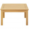 Stolik kawowy Jasna akacja 60 x 60 x 36 cm Lite Drewno Akacji