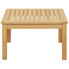 Stolik kawowy Jasna akacja 60 x 60 x 36 cm Lite Drewno Akacji