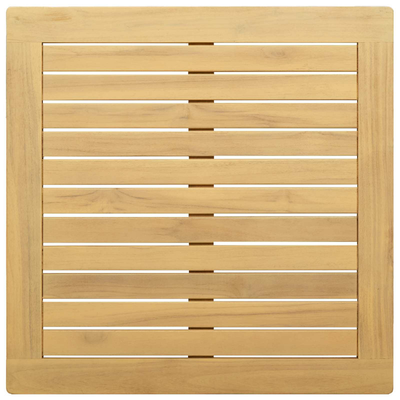 Stolik kawowy Jasna akacja 60 x 60 x 36 cm Lite Drewno Akacji