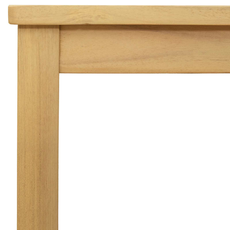 Stolik kawowy Jasna akacja 60 x 60 x 36 cm Lite Drewno Akacji