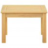 Stolik kawowy Jasna akacja 50 x 35 x 36 cm Lite Drewno Akacji