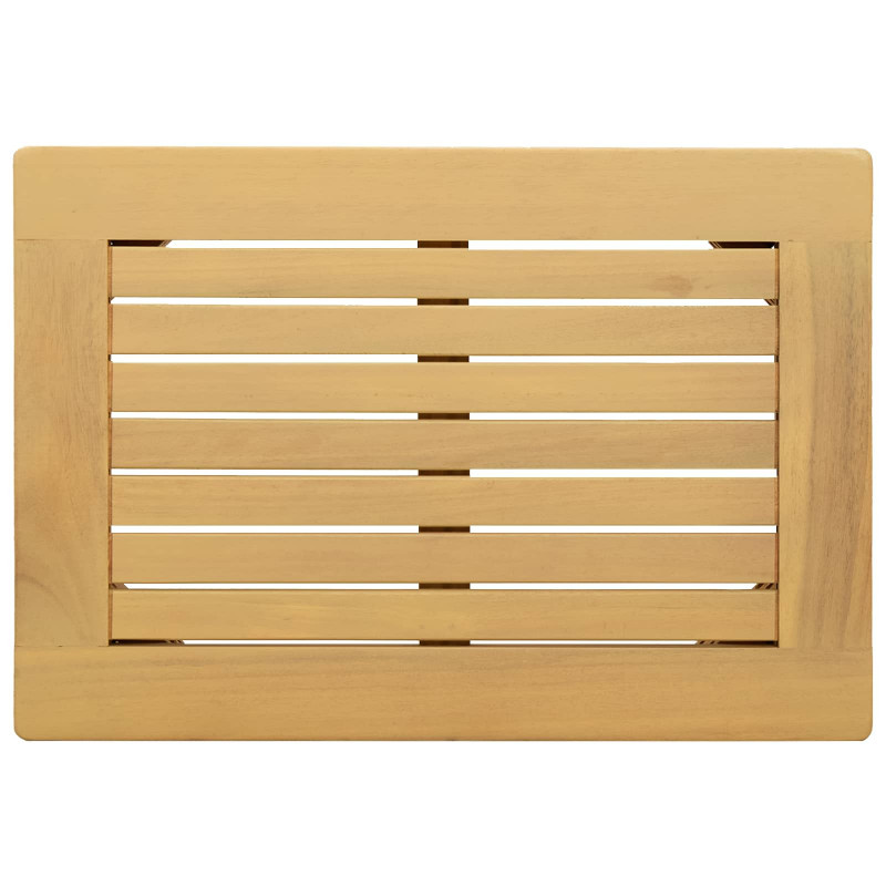Stolik kawowy Jasna akacja 50 x 35 x 36 cm Lite Drewno Akacji