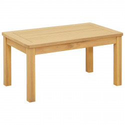 Stolik kawowy Jasna akacja 70 x 40 x 36 cm Lite Drewno Akacji