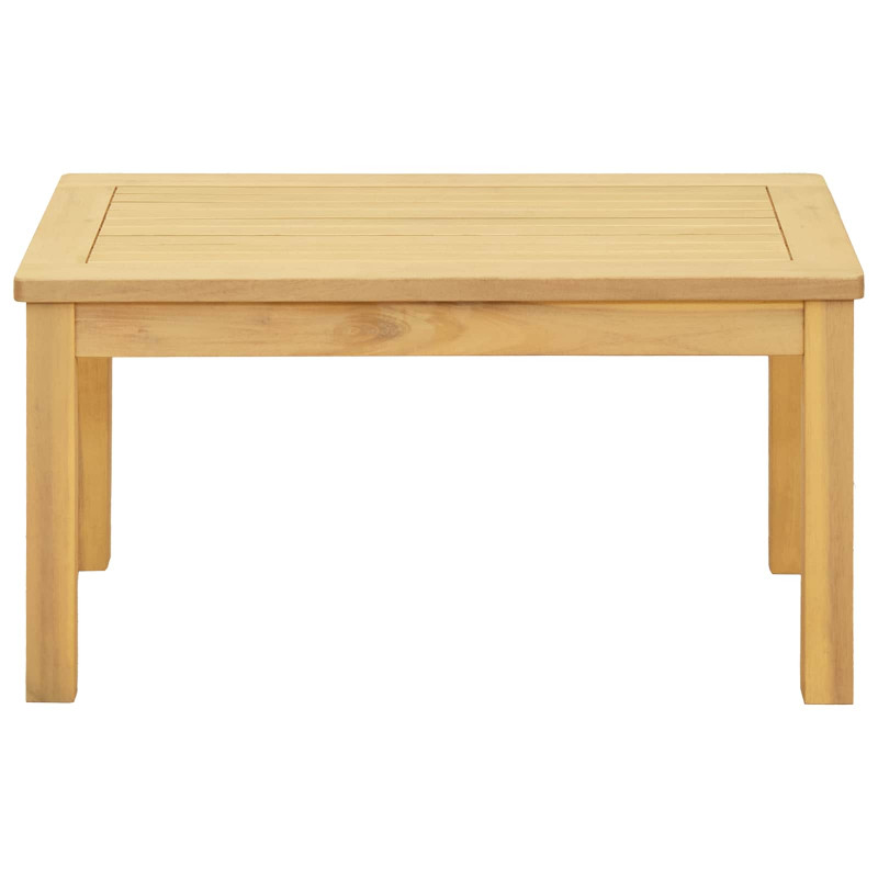 Stolik kawowy Jasna akacja 70 x 40 x 36 cm Lite Drewno Akacji