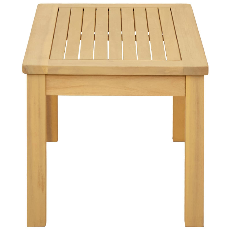 Stolik kawowy Jasna akacja 70 x 40 x 36 cm Lite Drewno Akacji