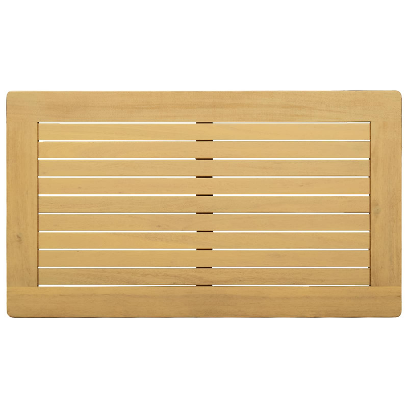 Stolik kawowy Jasna akacja 70 x 40 x 36 cm Lite Drewno Akacji
