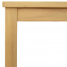 Stolik kawowy Jasna akacja 70 x 40 x 36 cm Lite Drewno Akacji