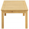 Stolik kawowy Jasna akacja 90 x 50 x 36 cm Lite Drewno Akacji