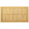 Stolik kawowy Jasna akacja 90 x 50 x 36 cm Lite Drewno Akacji