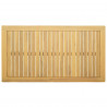 Stolik kawowy Jasna akacja 110 x 60 x 45 cm Lite Drewno Akacji