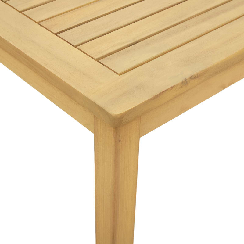 Stolik kawowy Jasna akacja 110 x 60 x 45 cm Lite Drewno Akacji