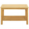 Stolik boczny Olej Naturalny 70 x 40 x 45 cm Lite Drewno Akacji