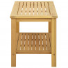 Stolik boczny Olej Naturalny 70 x 40 x 45 cm Lite Drewno Akacji