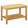 Stolik boczny Olej Naturalny 70 x 40 x 45 cm Lite Drewno Akacji