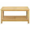 Stolik boczny Olej Naturalny 90 x 50 x 45 cm Lite Drewno Akacji