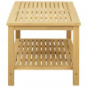 Stolik boczny Olej Naturalny 90 x 50 x 45 cm Lite Drewno Akacji