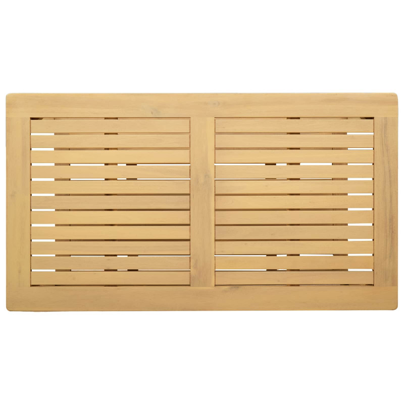 Stolik boczny Olej Naturalny 90 x 50 x 45 cm Lite Drewno Akacji