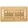 Stolik boczny Olej Naturalny 90 x 50 x 45 cm Lite Drewno Akacji