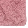 Letni Kołdra Różowy 220 x 260 cm Mikrofibra i Fleece Teddy