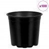 Doniczka kwiatowa 100 pcs Czarny Ø 15 x 13 cm
