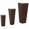 Zestaw na świeżym powietrzu 3 pcs Metal