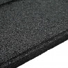 Kamień kroczący 6 pcs Czarny 40,5 x 40,5 x 2 cm Guma