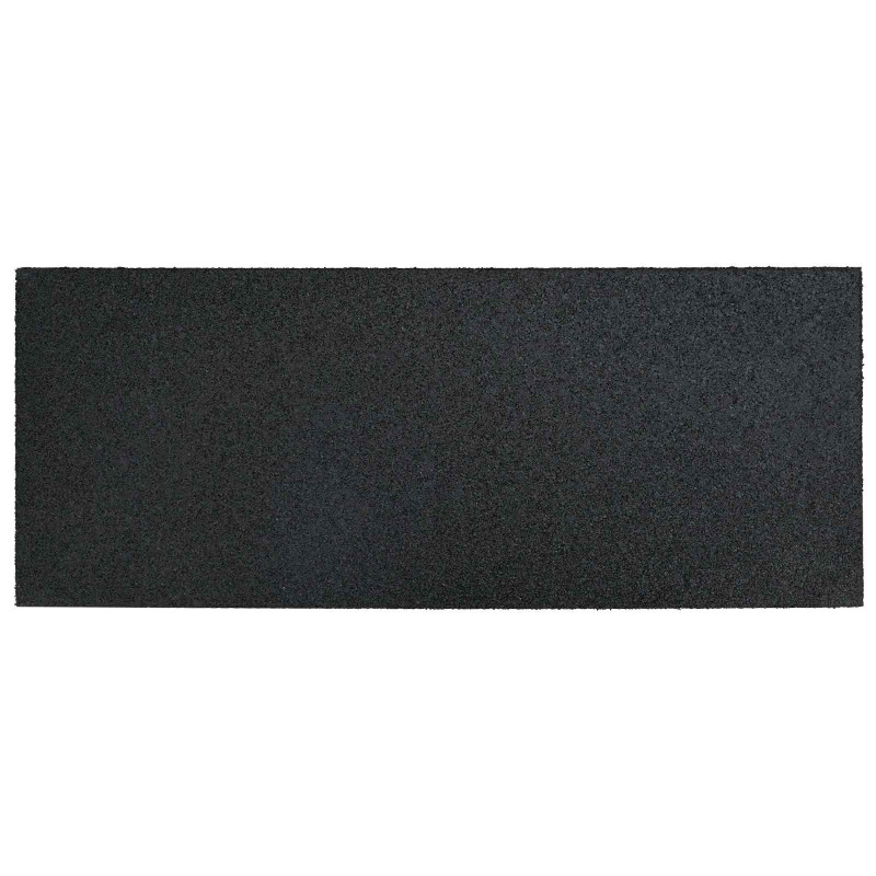 Kamień kroczący 6 pcs Czarny 60,5 x 25 x 2 cm Guma