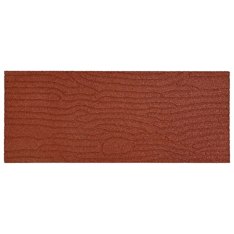 Kamień kroczący 6 pcs Czerwony 60,5 x 25 x 2 cm Guma