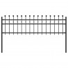 Ogrodzenie Ring Tilburg Czarny 200 x 130 cm