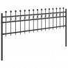 Ogrodzenie Ring Tilburg Czarny 200 x 130 cm