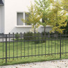 Ogrodzenie Ring Tilburg Czarny 200 x 130 cm