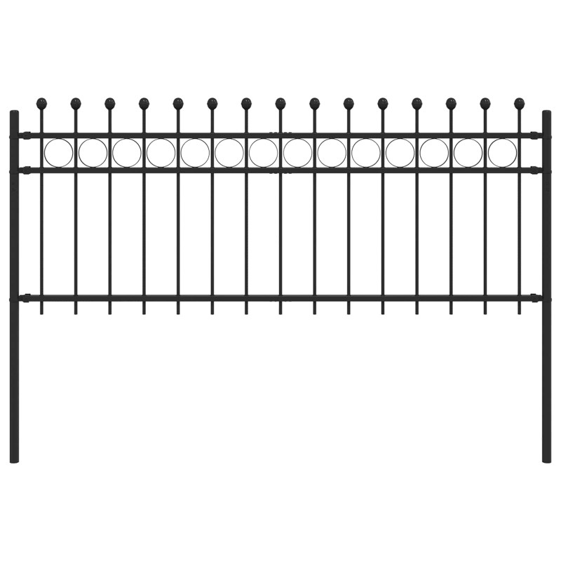 Ogrodzenie Ring Tilburg Czarny 200 x 130 cm