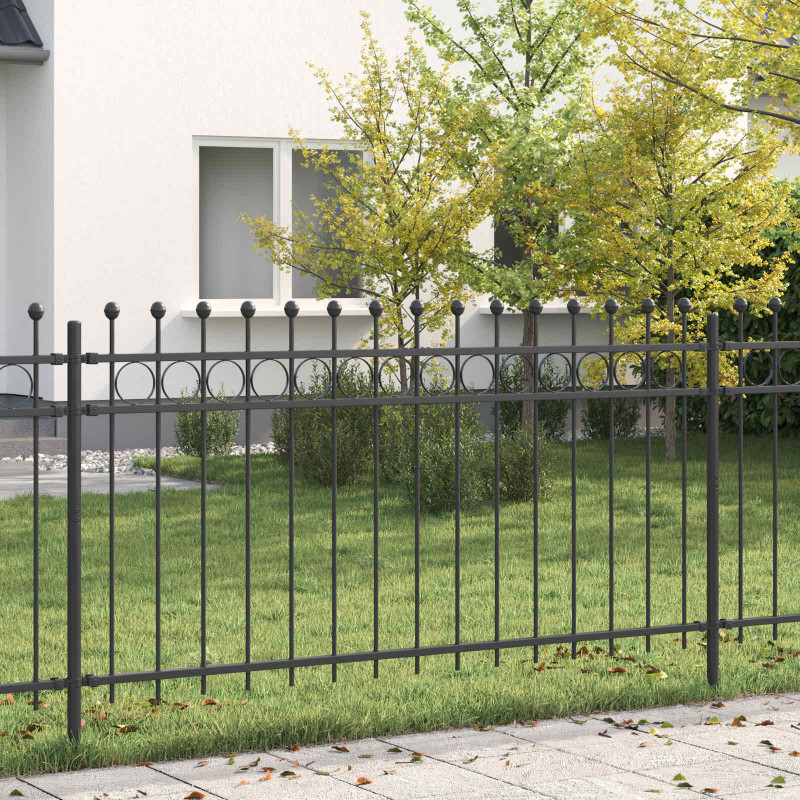 Ogrodzenie Ring Tilburg Czarny 200 x 150 cm
