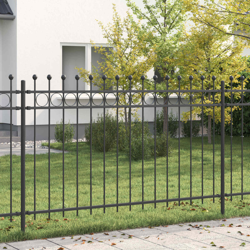 Ogrodzenie Ring Tilburg Czarny 200 x 130 cm
