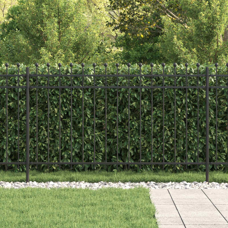Ogrodzenie Ring Tilburg Czarny 200 x 130 cm