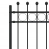 Ogrodzenie Ring Tilburg Czarny 200 x 130 cm