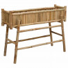 Doniczka ogrodowa z uchwytem Naturalny 100 x 38 x 74 cm Bambus