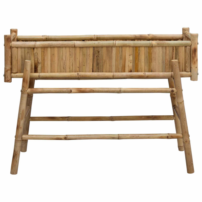 Doniczka ogrodowa z uchwytem Naturalny 100 x 38 x 74 cm Bambus