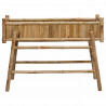 Doniczka ogrodowa z uchwytem Naturalny 100 x 38 x 74 cm Bambus