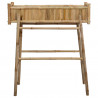 Doniczka ogrodowa z uchwytem Naturalny 100 x 38 x 114 cm Bambus
