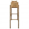 Doniczka ogrodowa z uchwytem Naturalny 100 x 38 x 114 cm Bambus