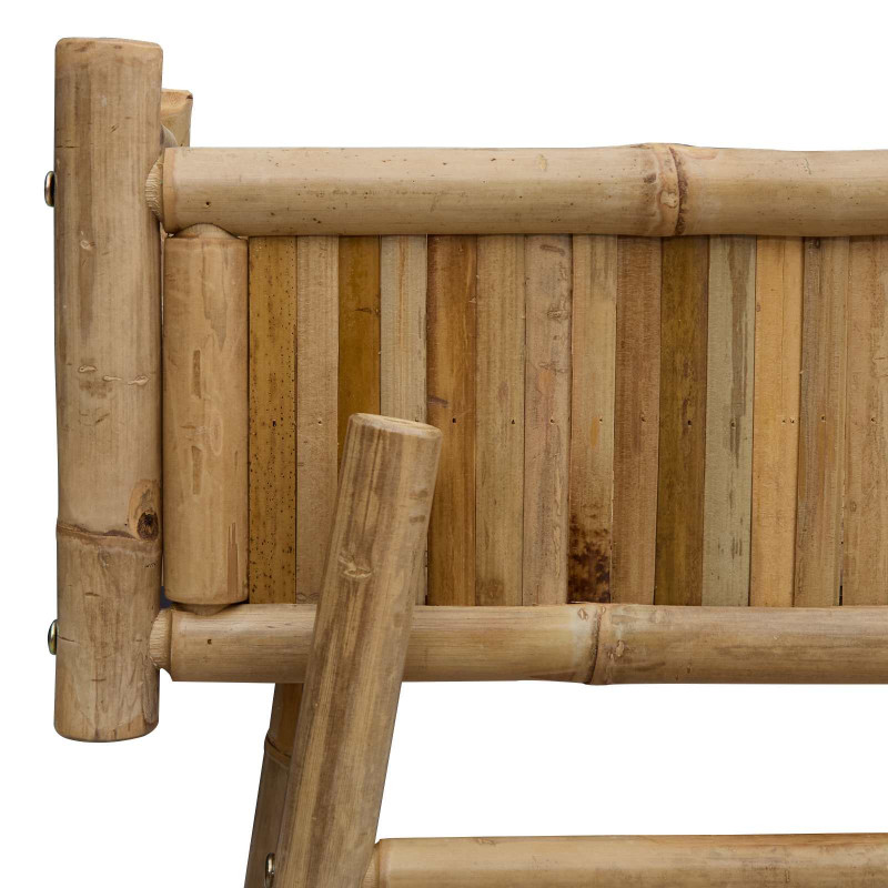 Doniczka ogrodowa z uchwytem Naturalny 50 x 38 x 114 cm Bambus