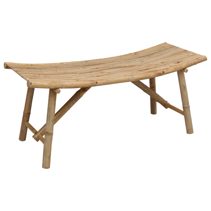 Ławka ogrodowa Naturalny 110 x 45 x 50 cm Bambus